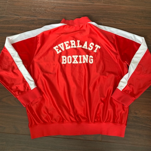 Vintage everlast boxing satin zip up jacket medium - Picture 2 of 6